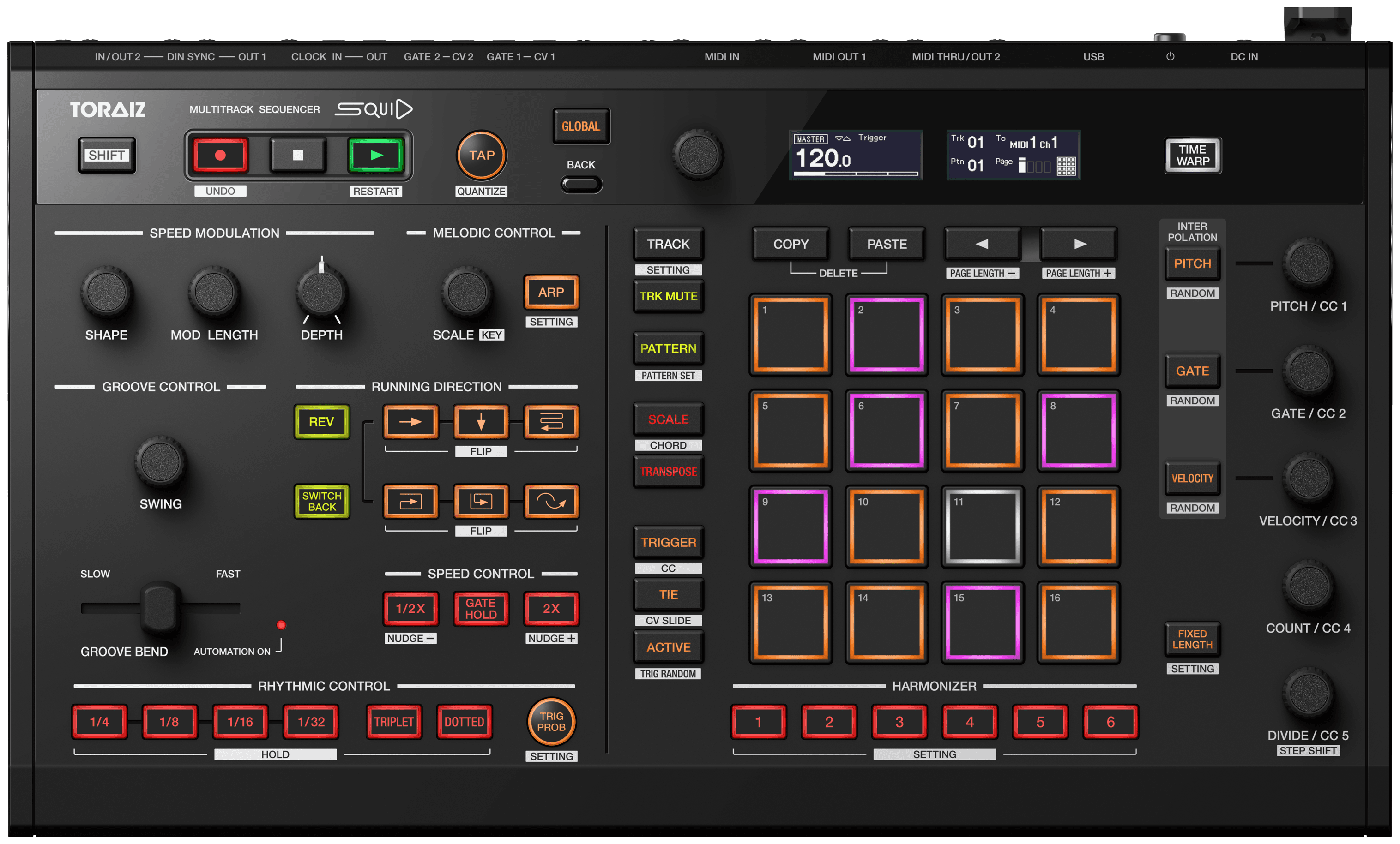 Pioneer DJ TORAIZ SQUID