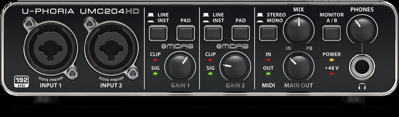 Behringer U-Phoria UMC204HD
