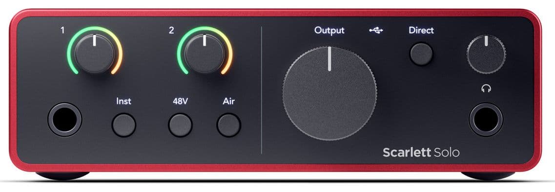 Focusrite Scarlett Solo (4th Gen)