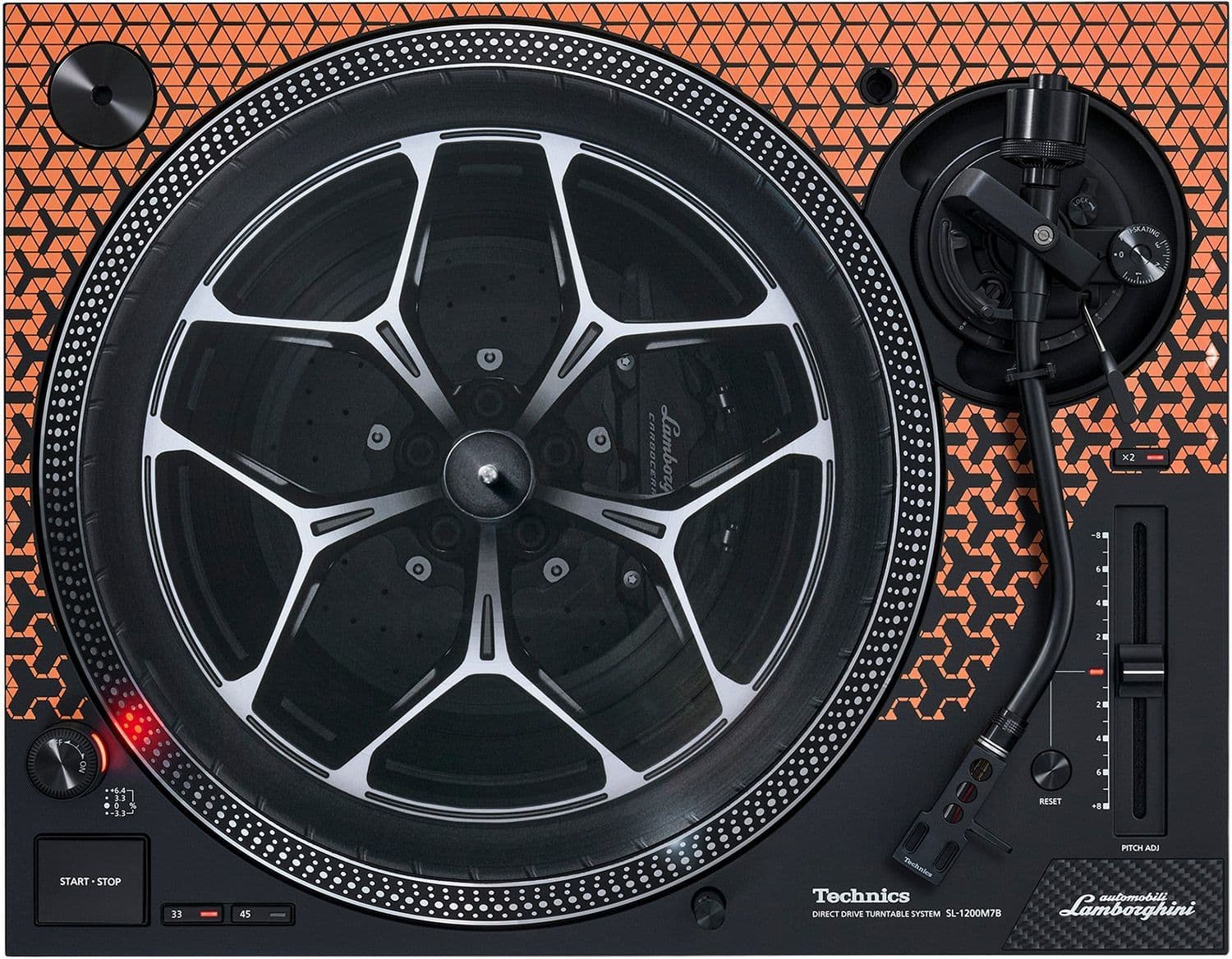 Technics SL-1200M7B Lamborghini Edition